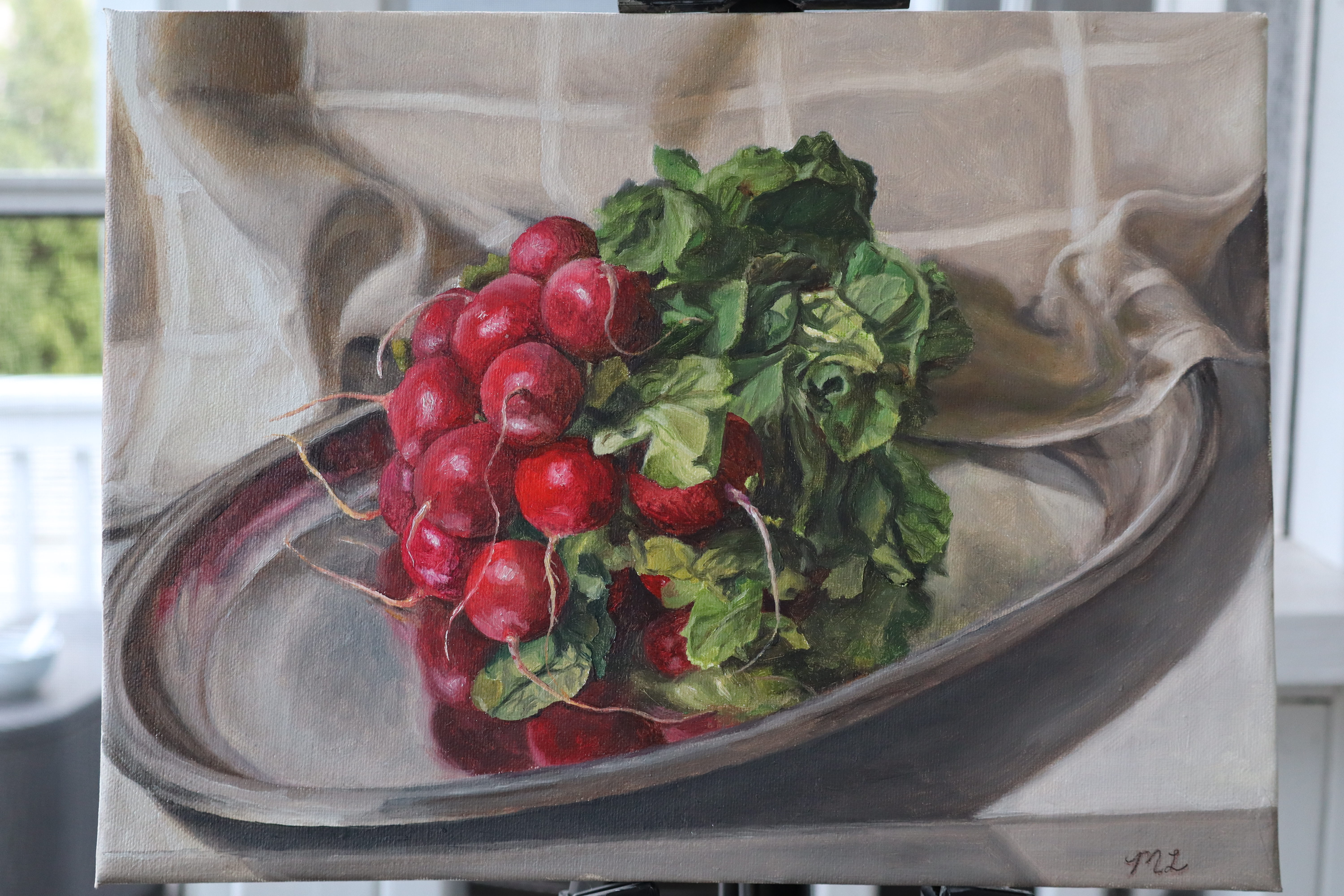 Radishes on a Platter