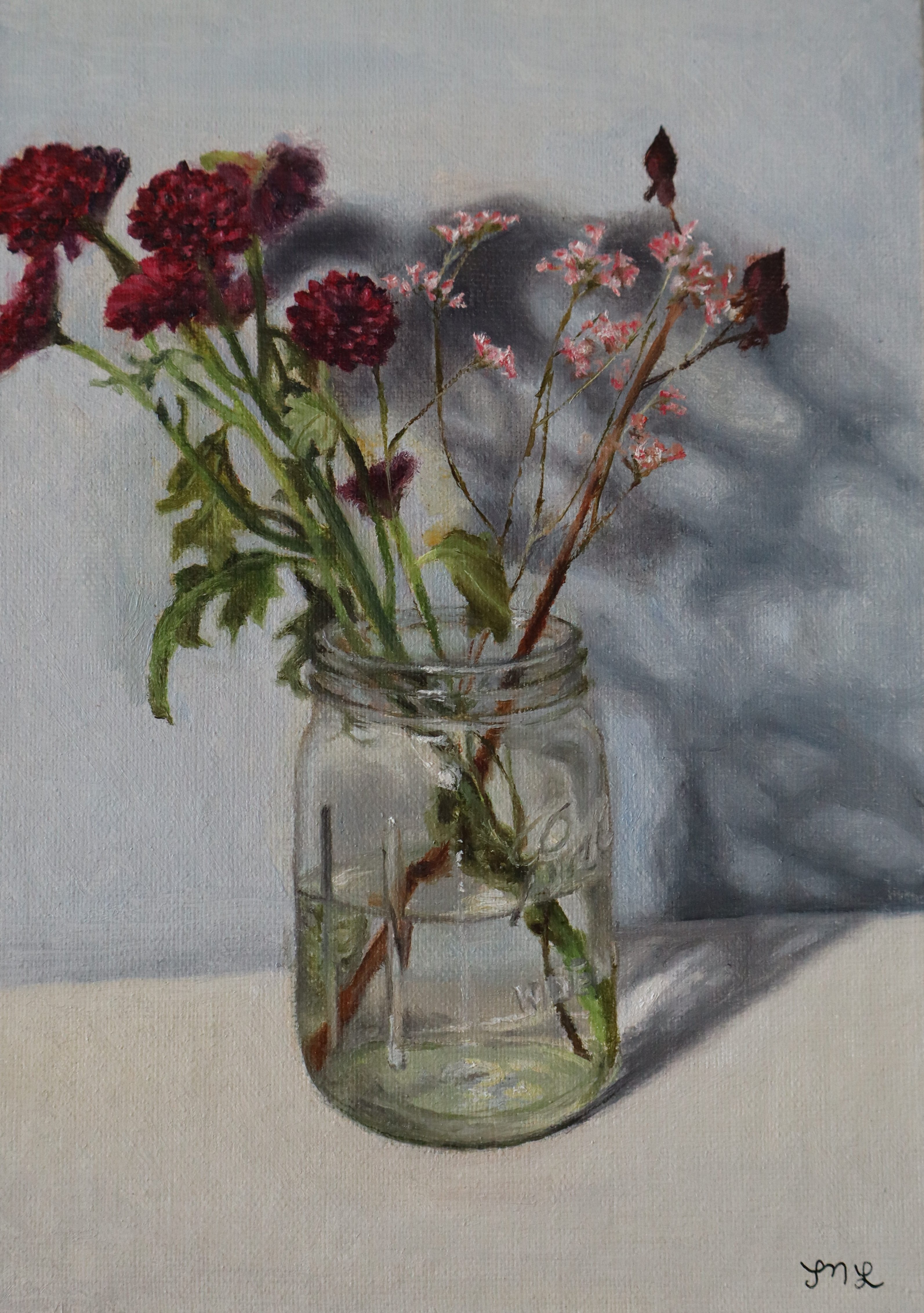 Wildflowers in a Jar