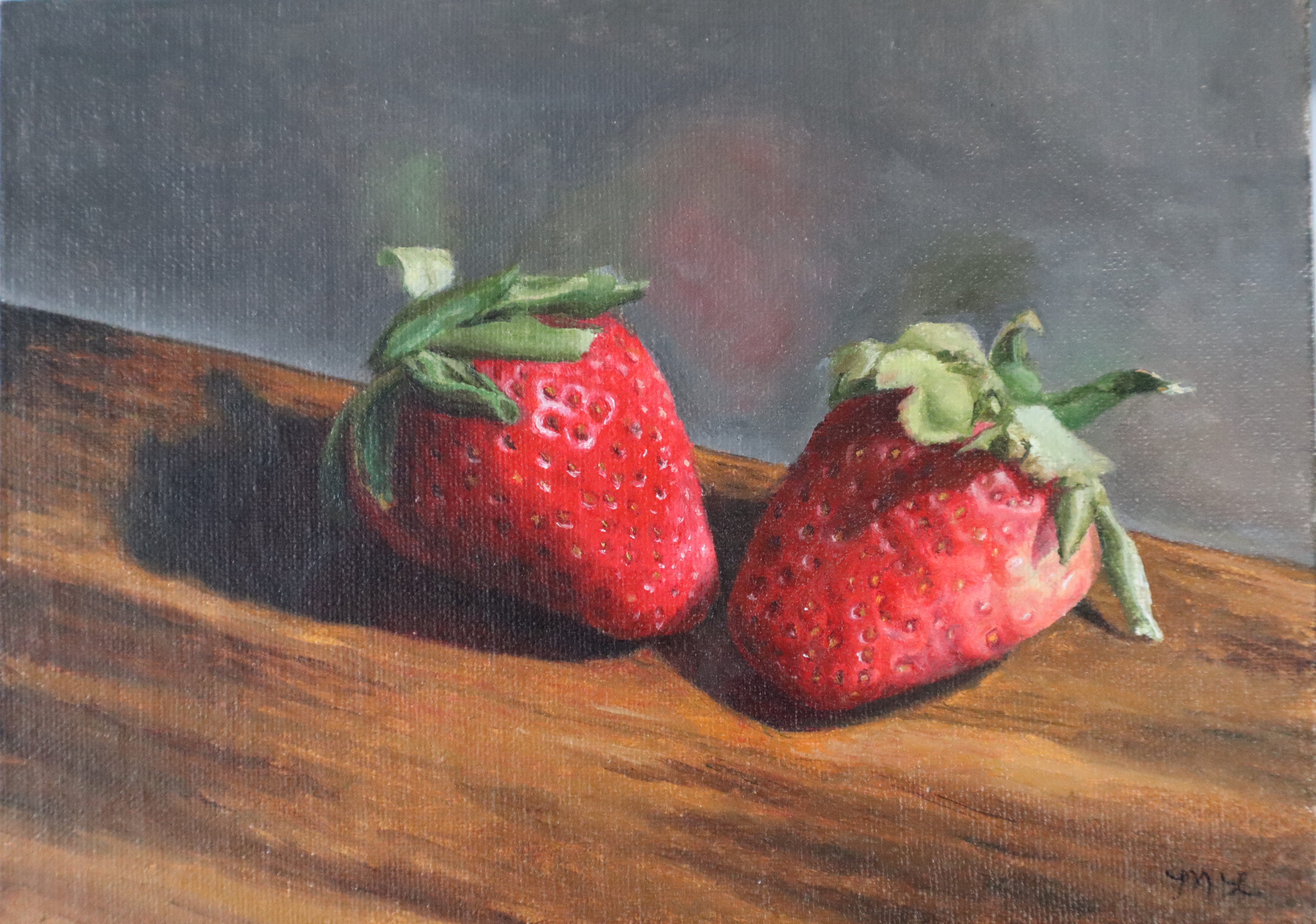 Two Strawberries